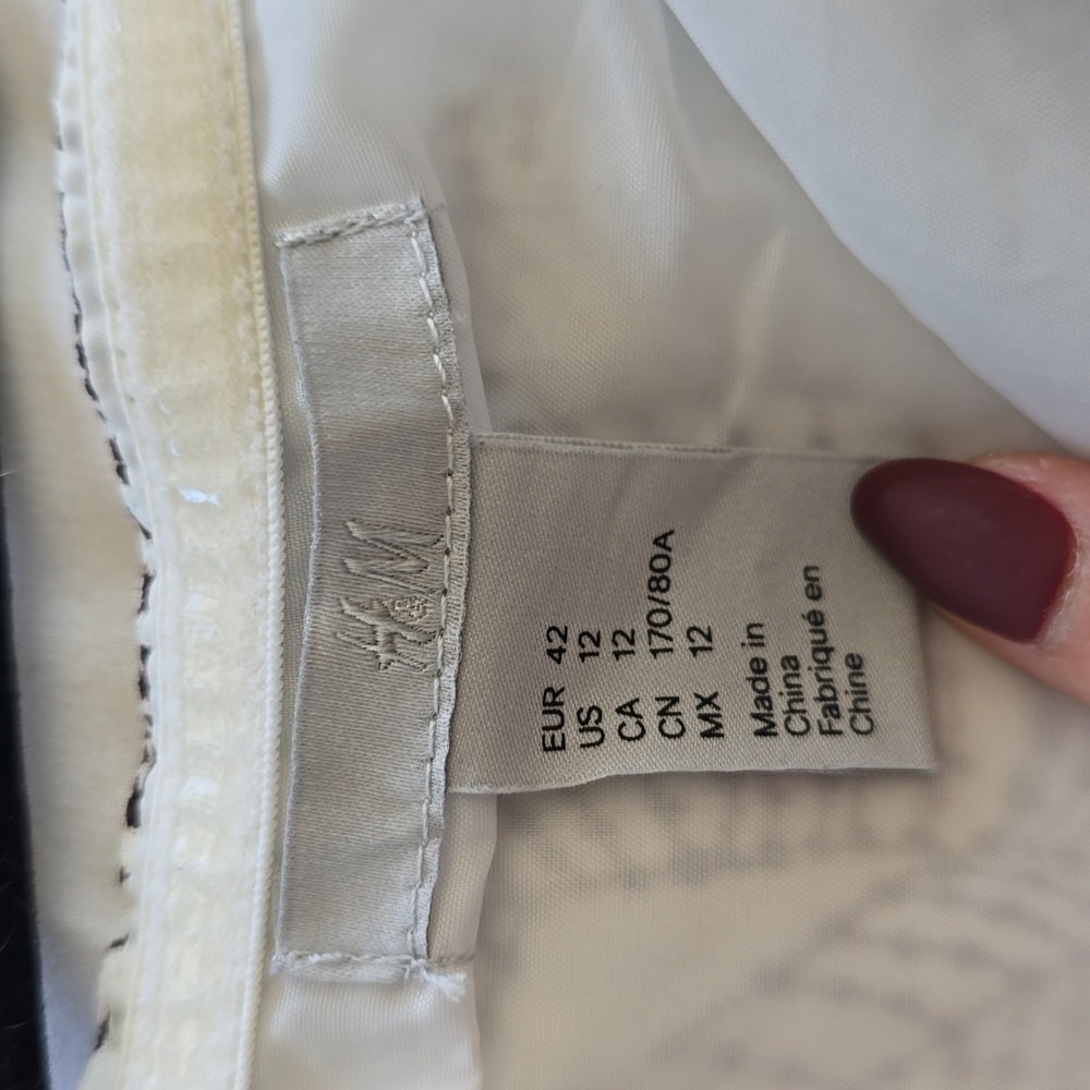 H&M Women's Blue and White Jumpsuit - Picture 7 of 7